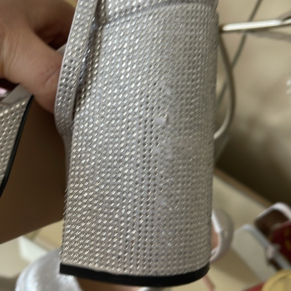 STEVE MADDEN New Charlize Rhinestone Platforms - Picture 9 of 13